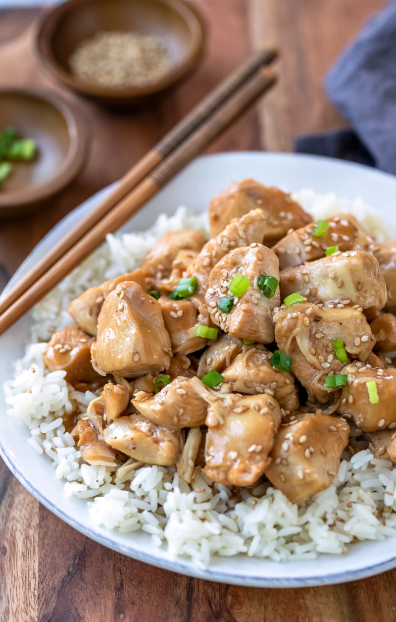 Instant Pot Honey Sesame Chicken Cook Dinner Tonight