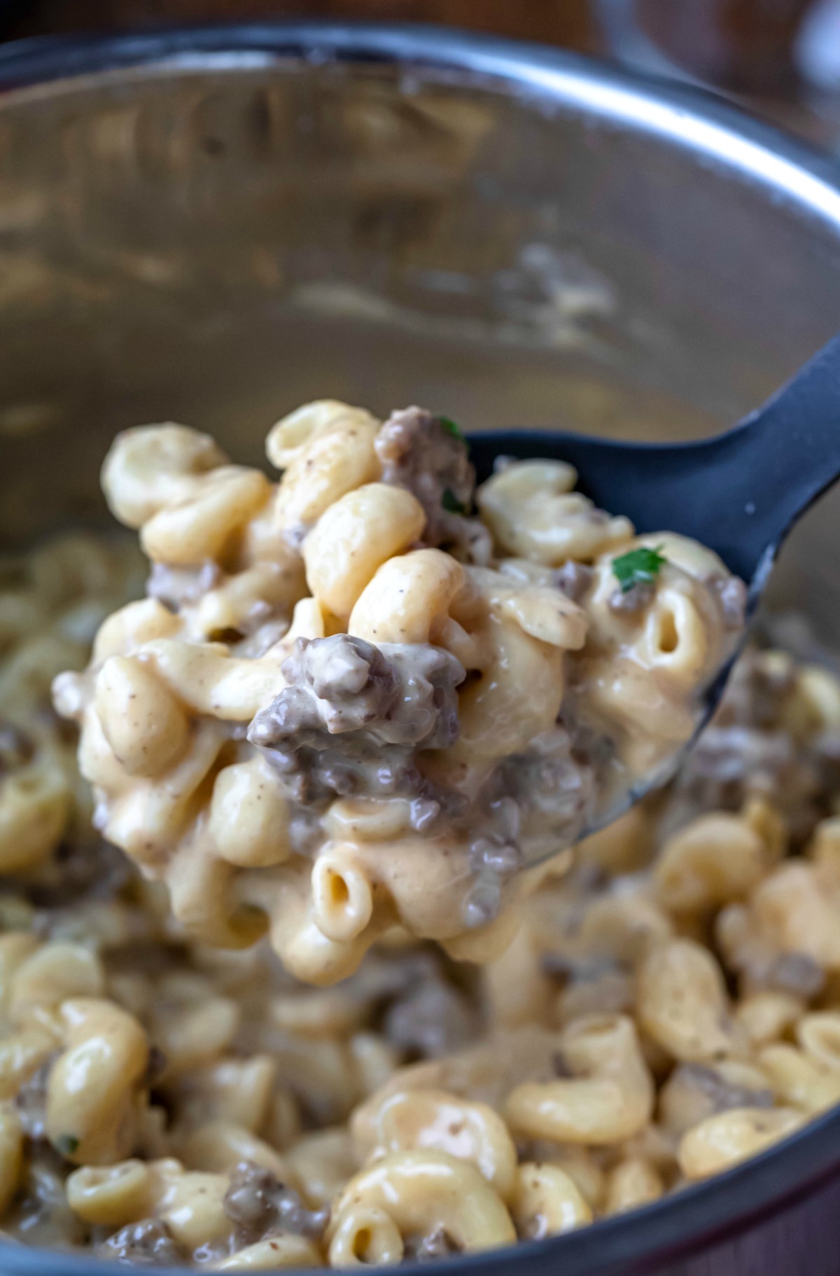 Instant Pot Cheeseburger Macaroni Cook Dinner Tonight