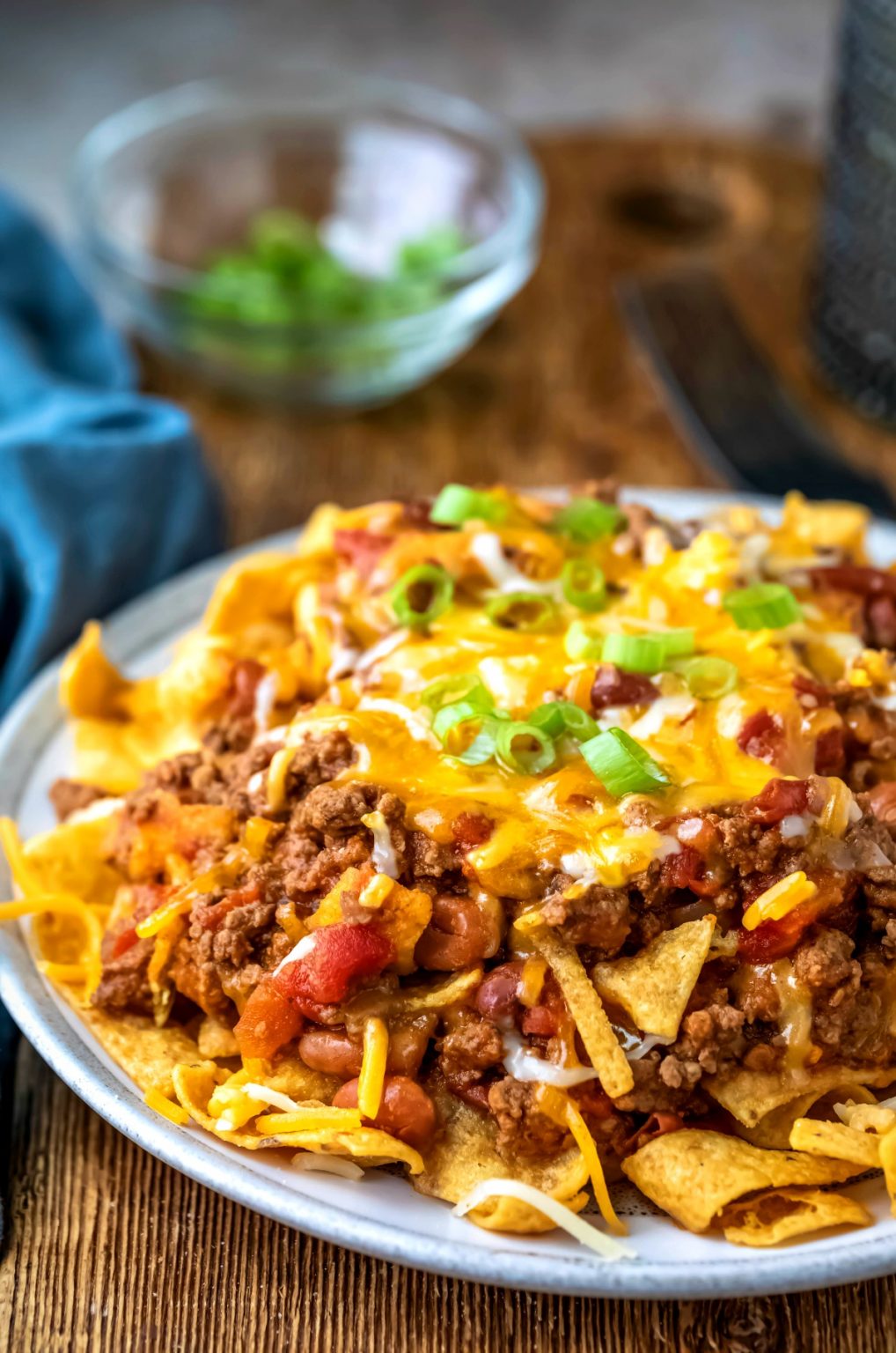 Instant Pot Chili Frito Pie - Cook Dinner Tonight