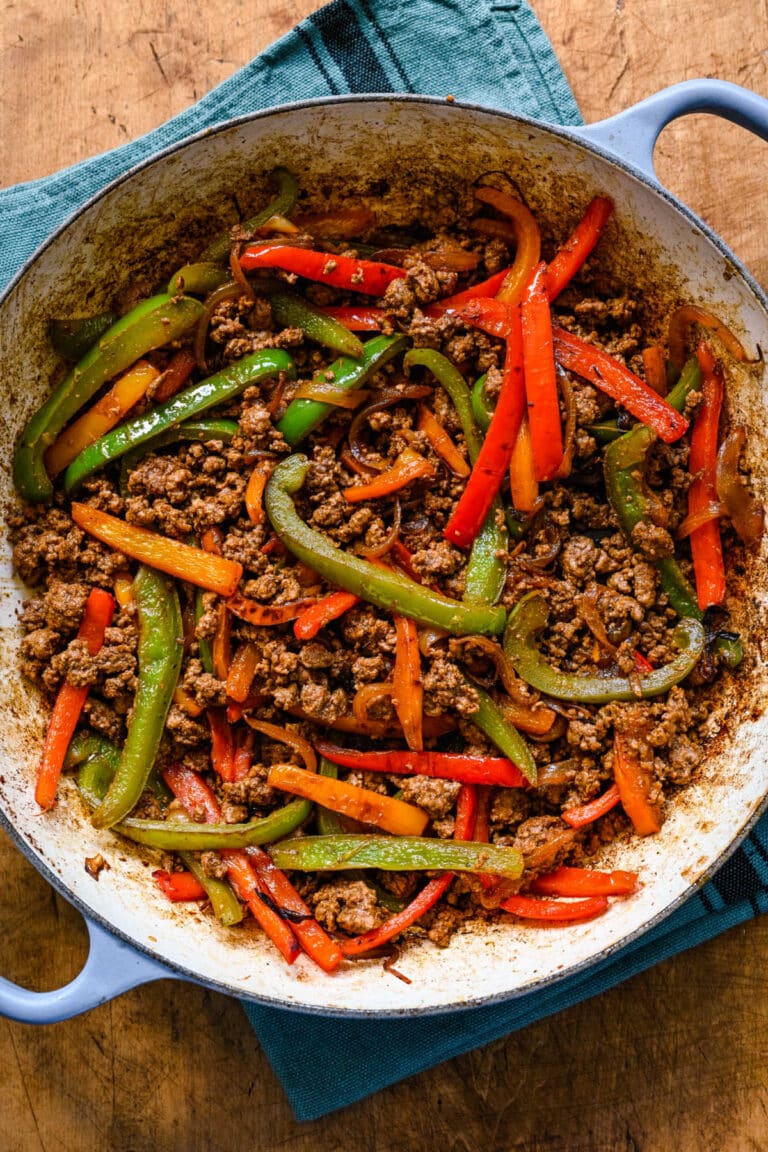 Ground Beef Fajitas - Cook Dinner Tonight